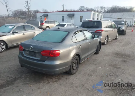 2014 Volkswagen Jetta 1.8T Se из США, поврежденный, VIN 3VWD17AJ8EM283442